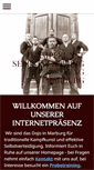 Mobile Screenshot of kampfkunst-marburg.de